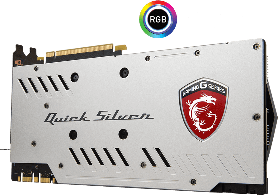 Led Color - Geforce Gtx 1070 Quicksilver Oc 8gb (948x688), Png Download
