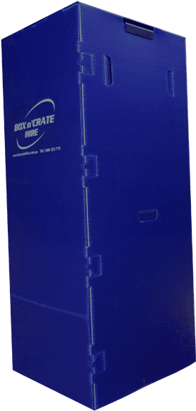 Wardrobe Box Hire Open With Clothes Hanging - Wardrobe (600x600), Png Download