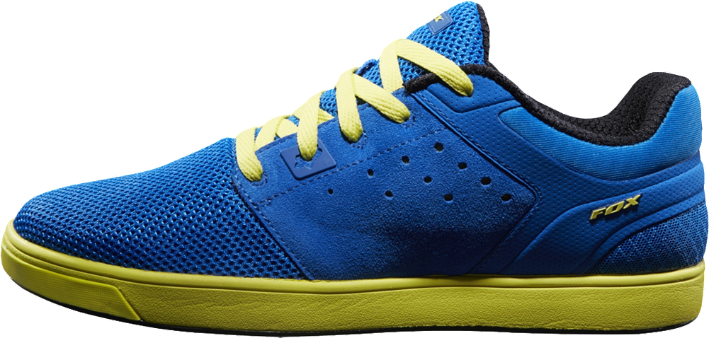 Fox Head Motion Scrub Fresh Schuhe Bmx Blau Gelb Sneaker - Fox 2015 Men's Motion Scrub Fresh Lifestyle Shoe - (1000x1000), Png Download