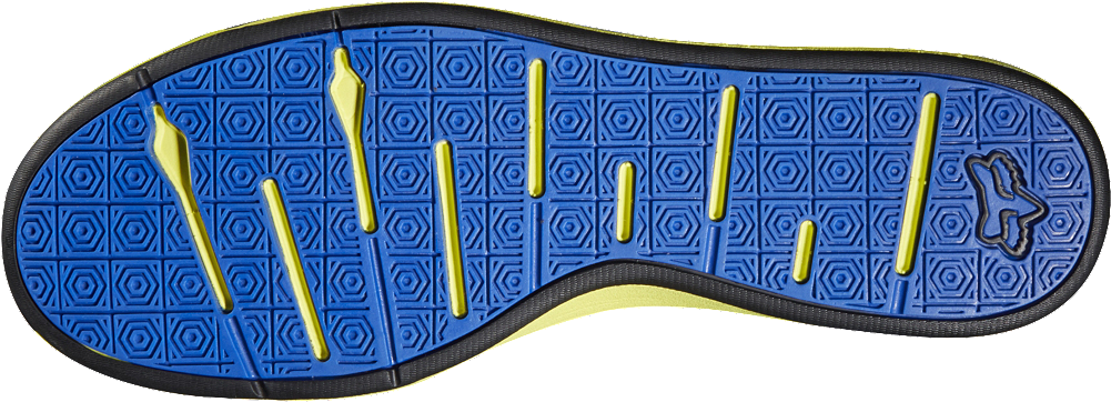 Fox Head Motion Scrub Fresh Schuhe Bmx Blau Gelb Sneaker - Fox 2015 Men's Motion Scrub Fresh Lifestyle Shoe - (1000x1000), Png Download
