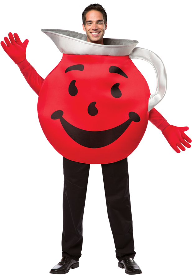 Kool-aid Adult Costume - Kool Aid Costume (629x900), Png Download