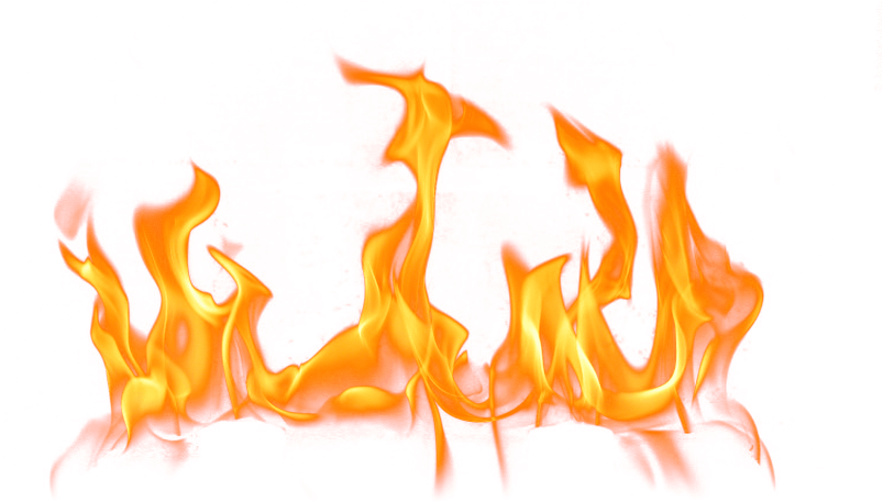 Free Png Fire Png Images Transparent - Fire Flame Png (850x532), Png Download