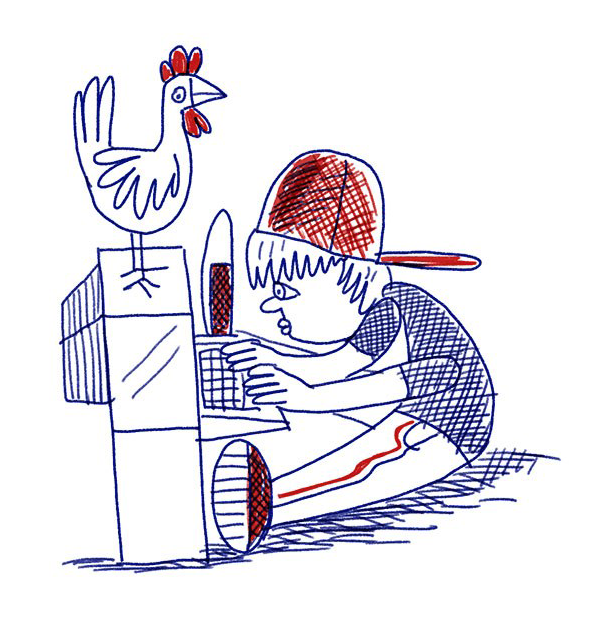 Kindergarten Security Mistakes - Cartoon (975x730), Png Download