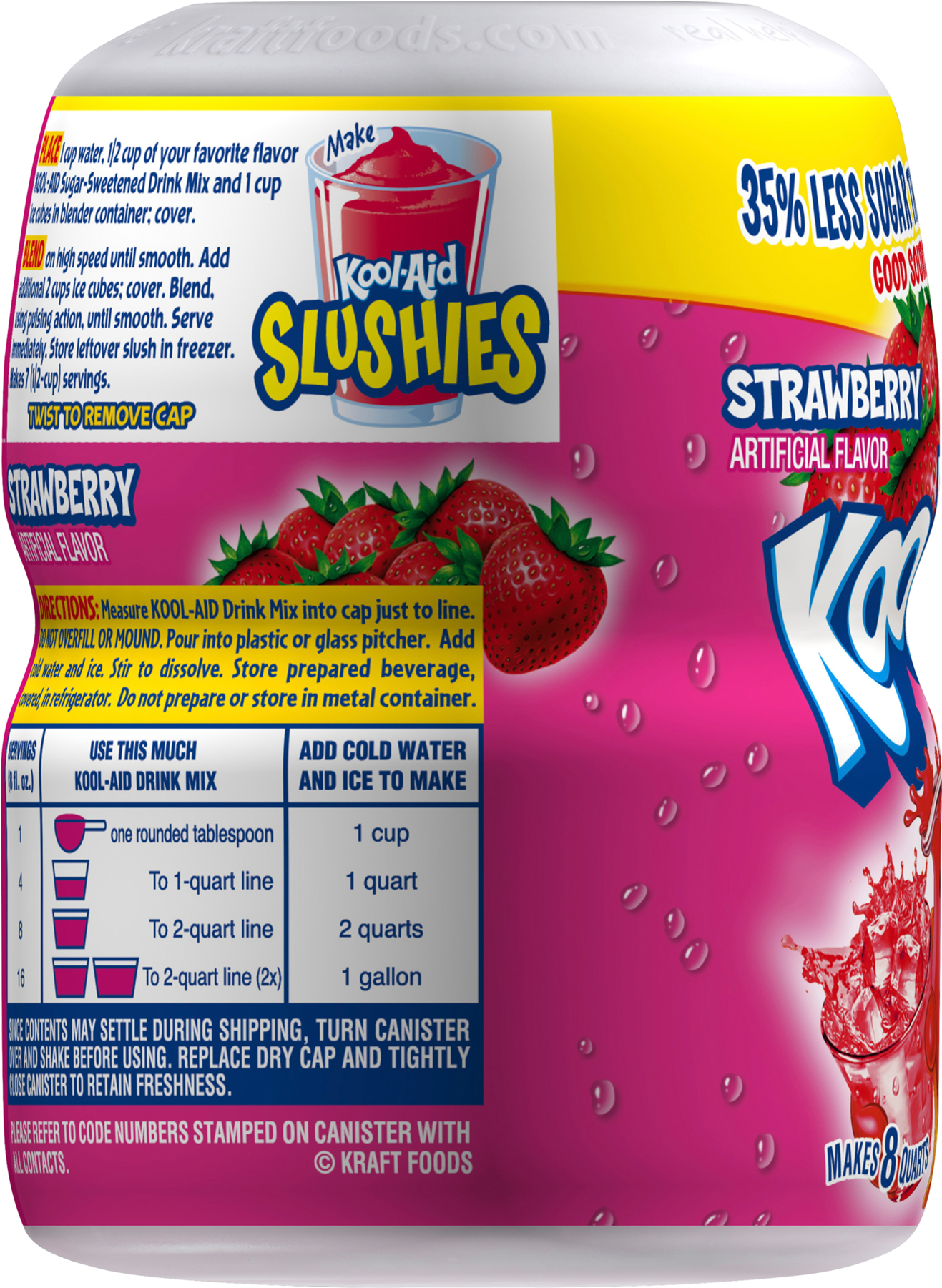 Kool-aid Drink Mix, Cherry Limeade - 19 Oz Canister (1800x1800), Png Download