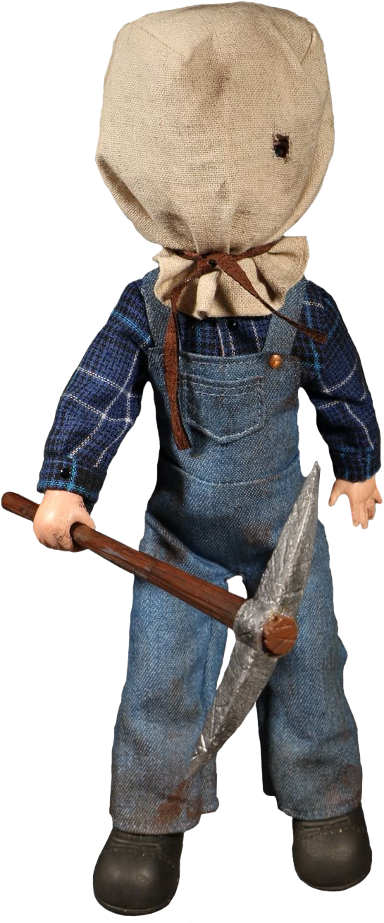 Living Dead Dolls - Jason Voorhees (617x1365), Png Download