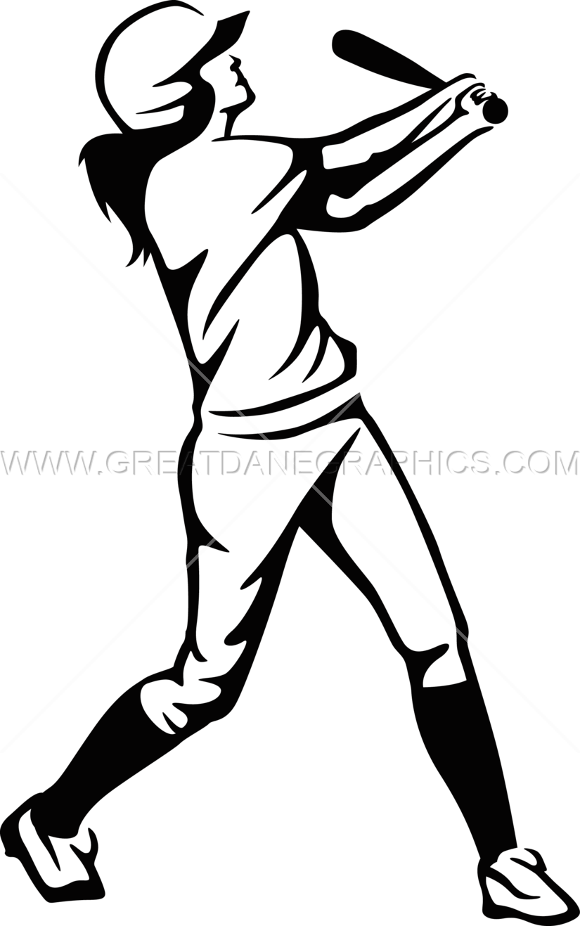 Graphic Freeuse Library Baseball Player Pitching Clipart - Softball Player Line Art (825x1317), Png Download
