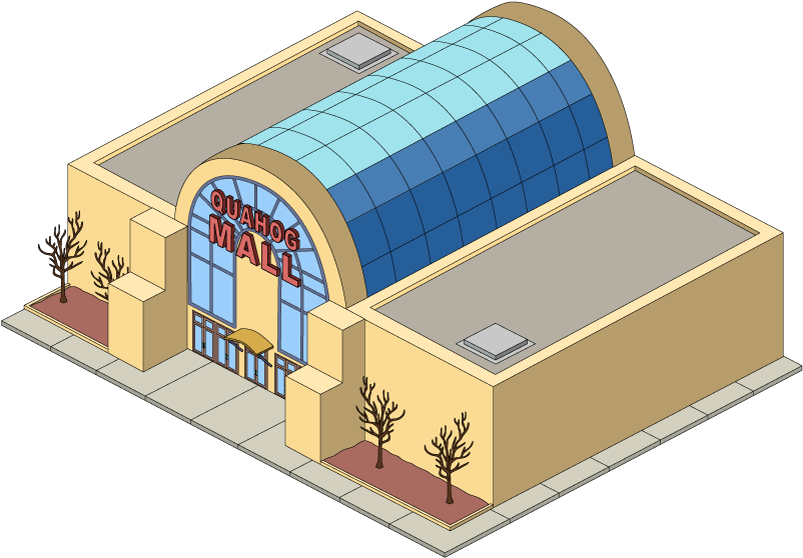 Building Quahogmall@2x - Family Guy Quahog Buildings (803x573), Png Download