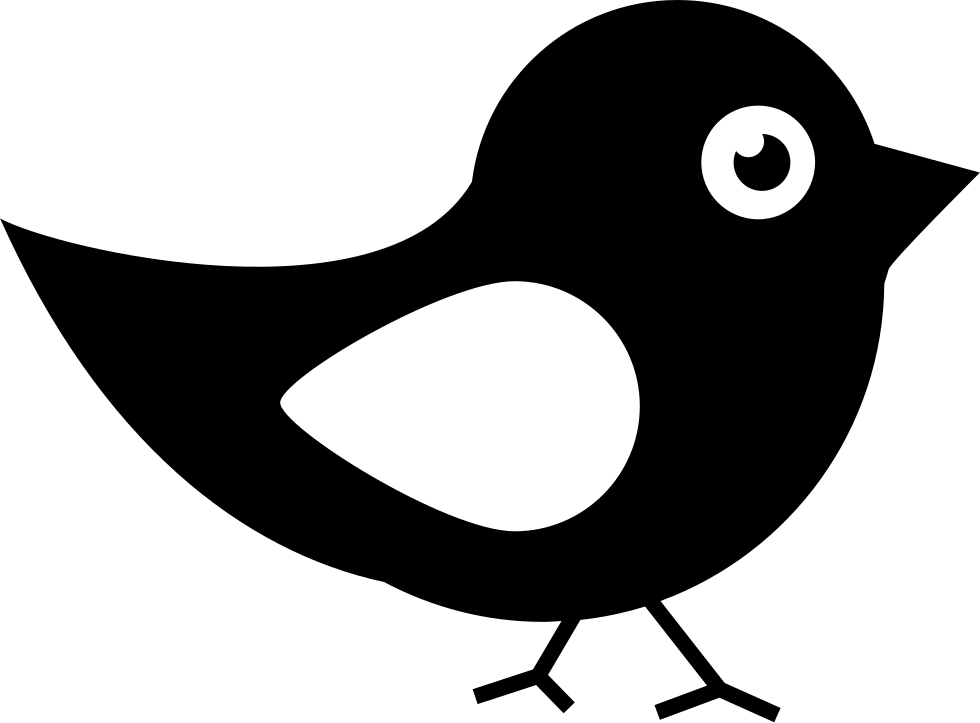 Png File Svg - Singing Bird Clip Art Black And White (980x723), Png Download
