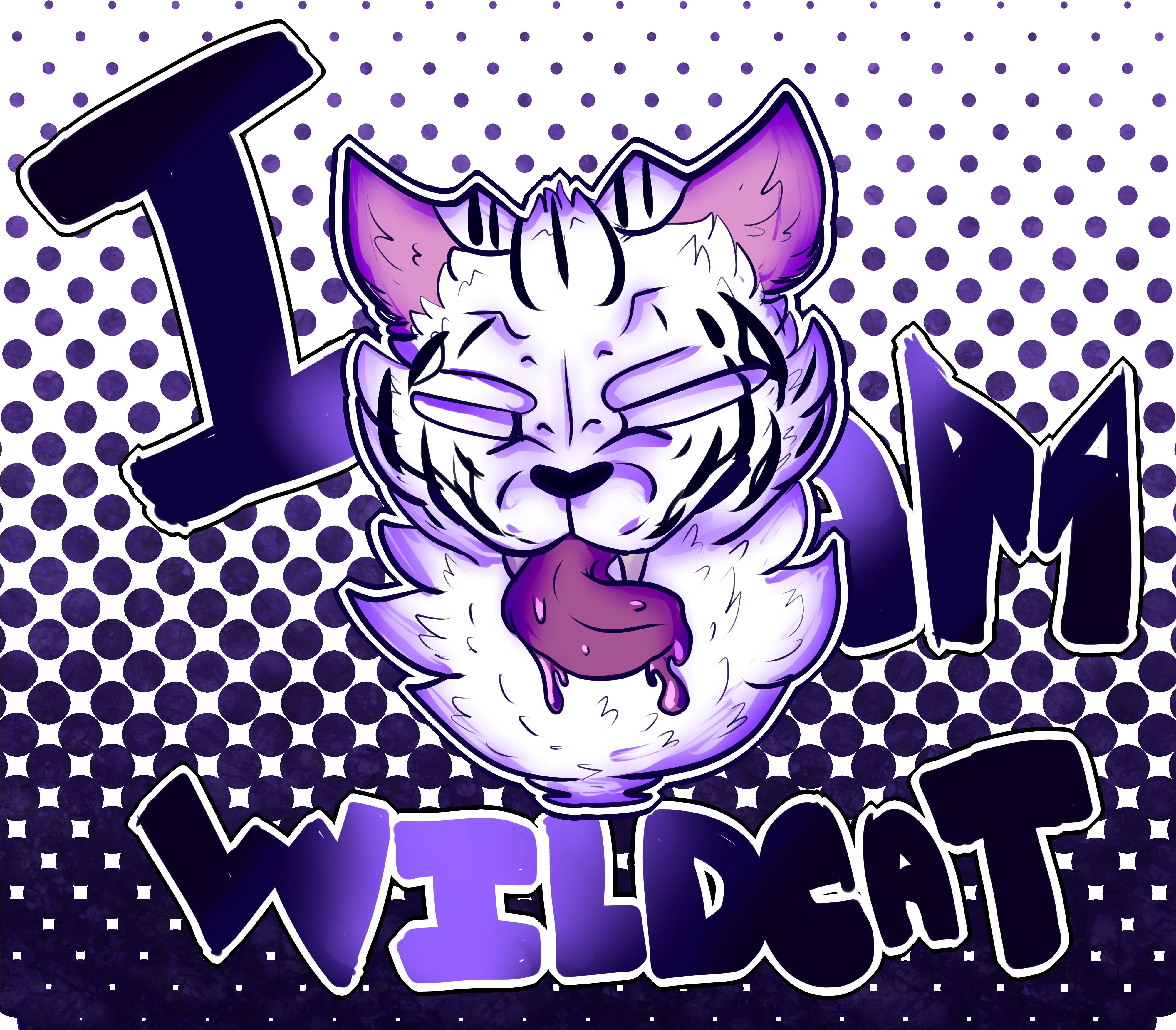 Wildcat - Cartoon (4002x3532), Png Download