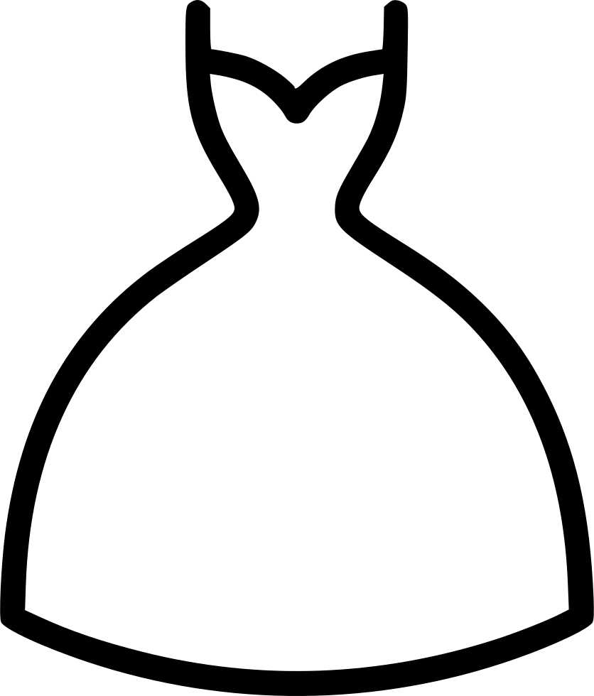 Png File Svg - Wedding Dress (836x980), Png Download