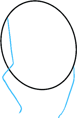 How To Draw Iron Man's Mask - Circle (678x600), Png Download