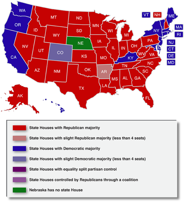 State House Flipped Chambers Post Election - Obama Romney Final Electoral Map (600x663), Png Download