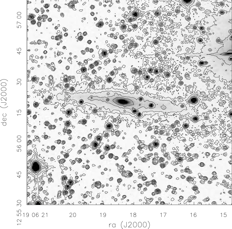 Èdeep Band Image Of 2mass Xi1906181]125619 Acquired - Circle (782x772), Png Download