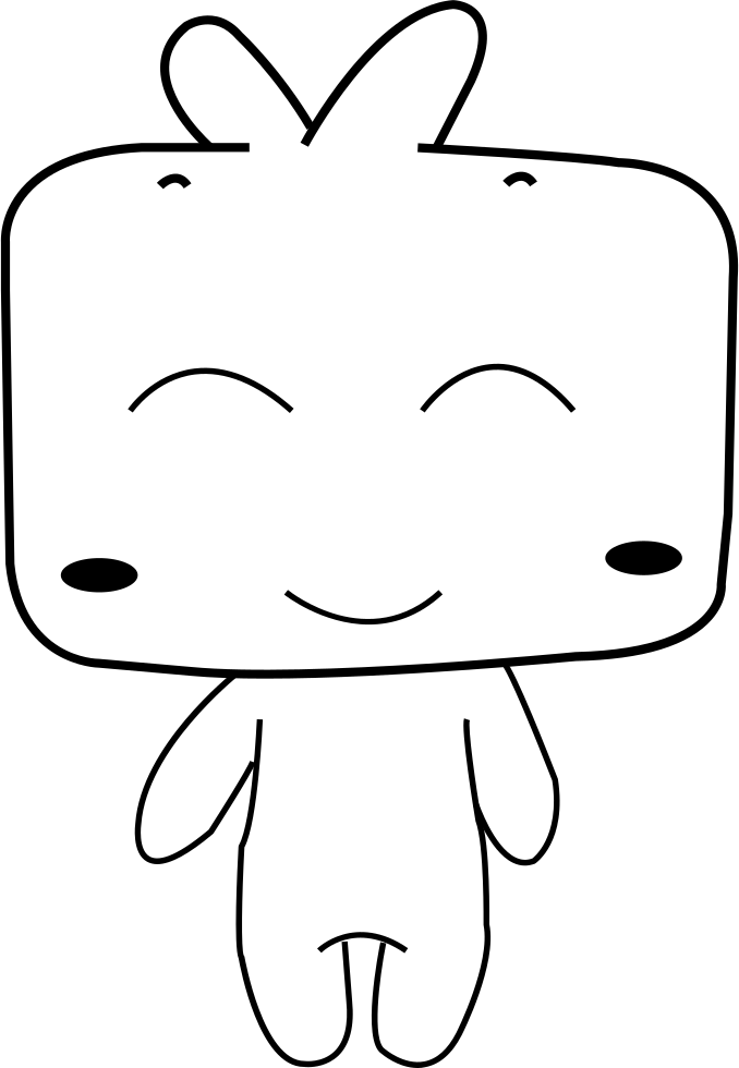 Little Flowers Smile Comments - Line Art (678x980), Png Download