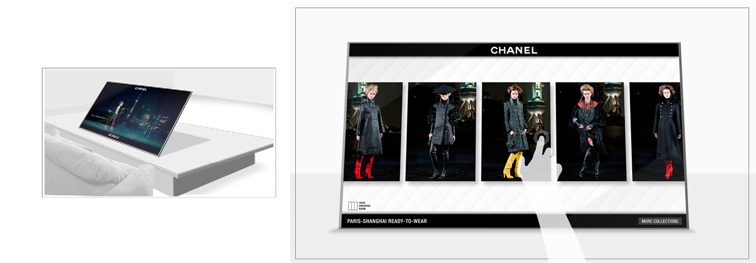 Channel Retail Interactive Table - Tablet Computer (1600x1200), Png Download
