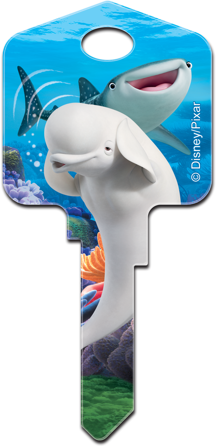 Front Of Key - Lock (862x1724), Png Download