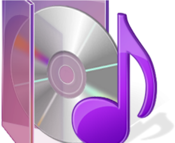 Folder Icons Purple - Music (640x480), Png Download