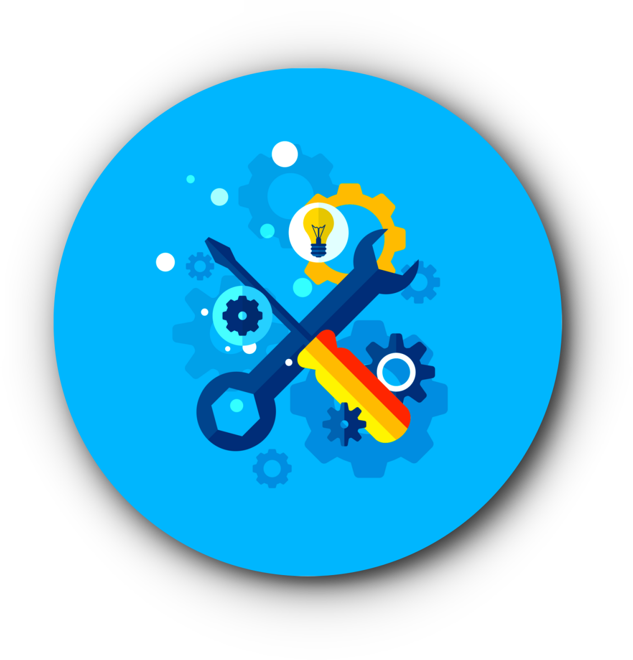 Support Services - Equipamento Em Manutenção Preventiva (1300x1300), Png Download