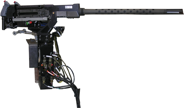 Gau 18 Gun And Mount On Test Jig - Gun (800x600), Png Download