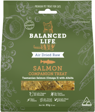 Balanced Life Companion Treats Salmon For Cats 85g (800x800), Png Download