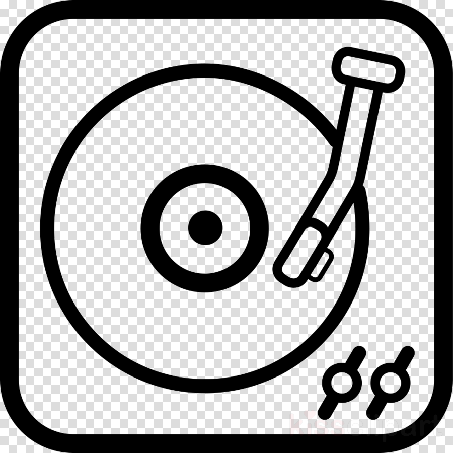 Record Player Icon Transparent Clipart Phonograph - Icon (900x900), Png Download
