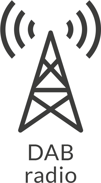 Icon Black Text Dab - Downlink And Uplink Decoupling 5g (580x800), Png Download