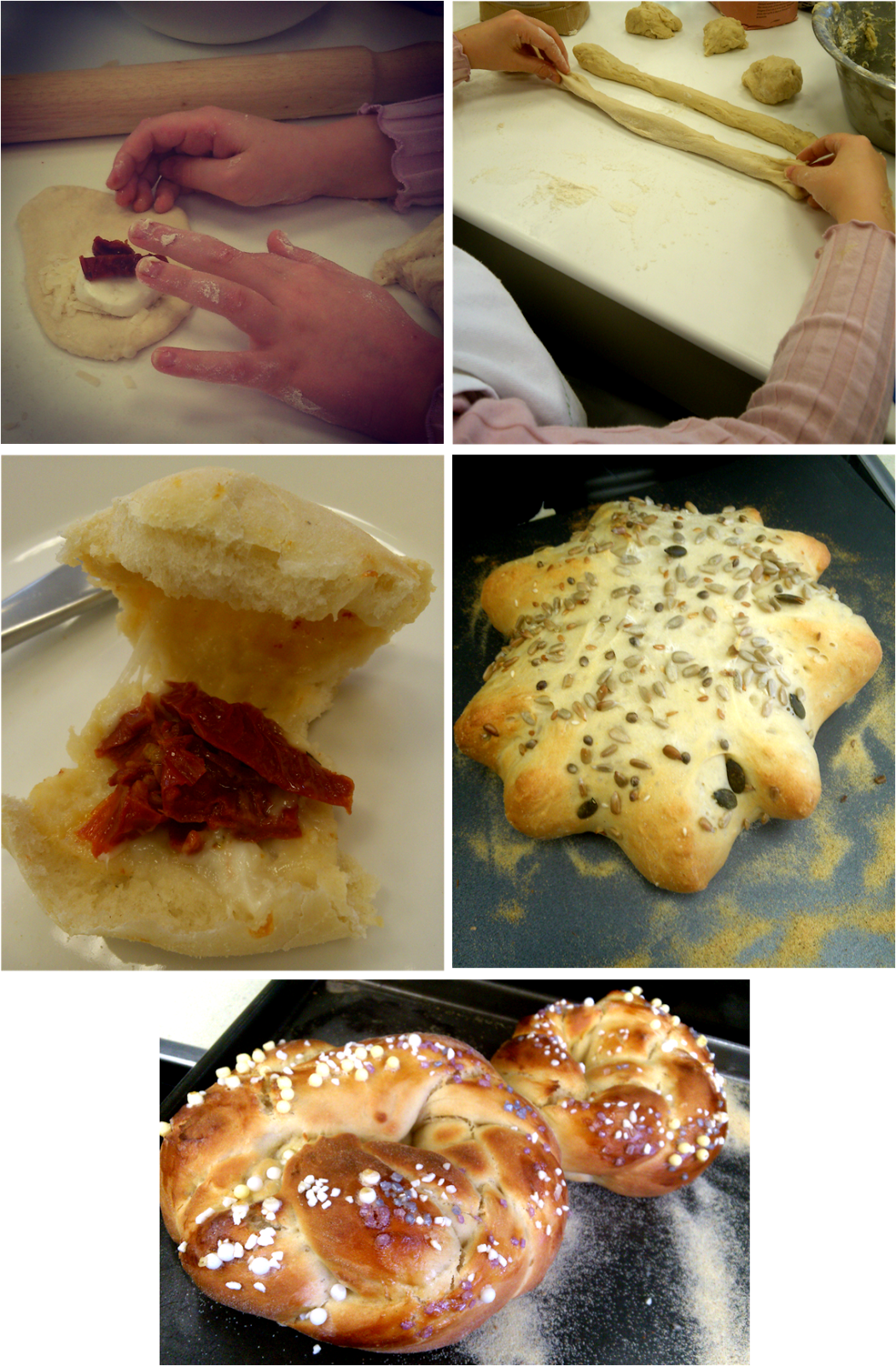 Filled Calzone And A Tear And Share Loaf Coated With - Focaccia (1050x1600), Png Download