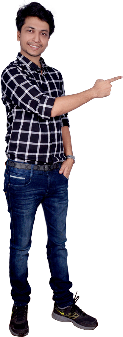 Hi, Piyush Here - Plaid (452x1134), Png Download