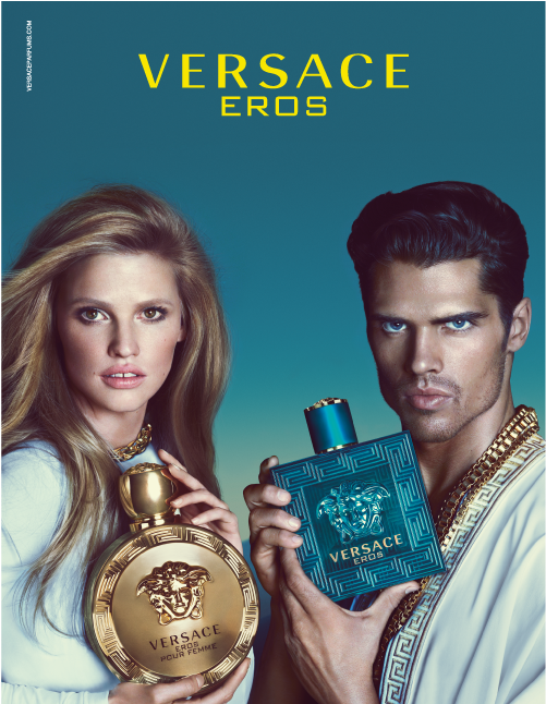 Cedarwood From Atlas And Virginia - Lara Stone Versace Eros (996x645), Png Download