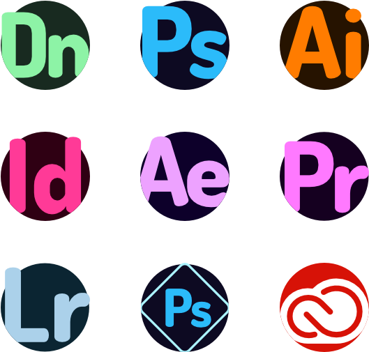 Adobe Icons, 739, Vector Icons - Icon Adobe (600x564), Png Download