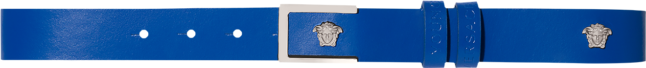 Leather Belt With Medusa Studs - Strap (1425x2000), Png Download