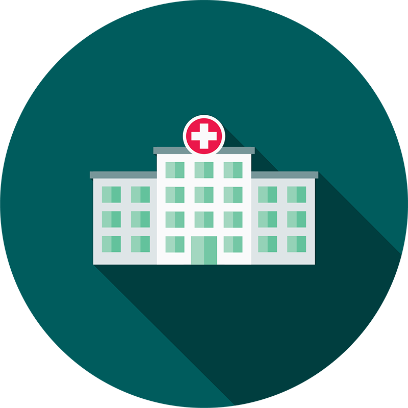 Hospital Icon - Hospital (800x800), Png Download