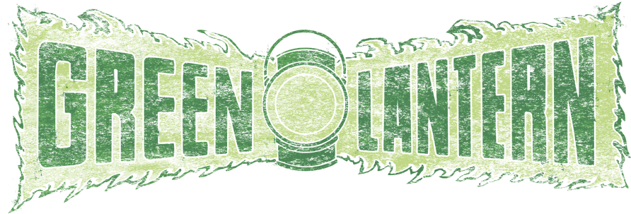 Green Lantern Flame Logo Men's Regular Fit T-shirt - Picket Fence (900x497), Png Download