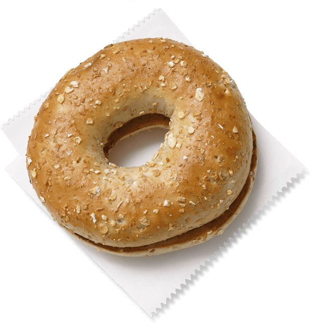 01bagel - Chick Fil A Sunflower Multi Grain Bagel (620x645), Png Download