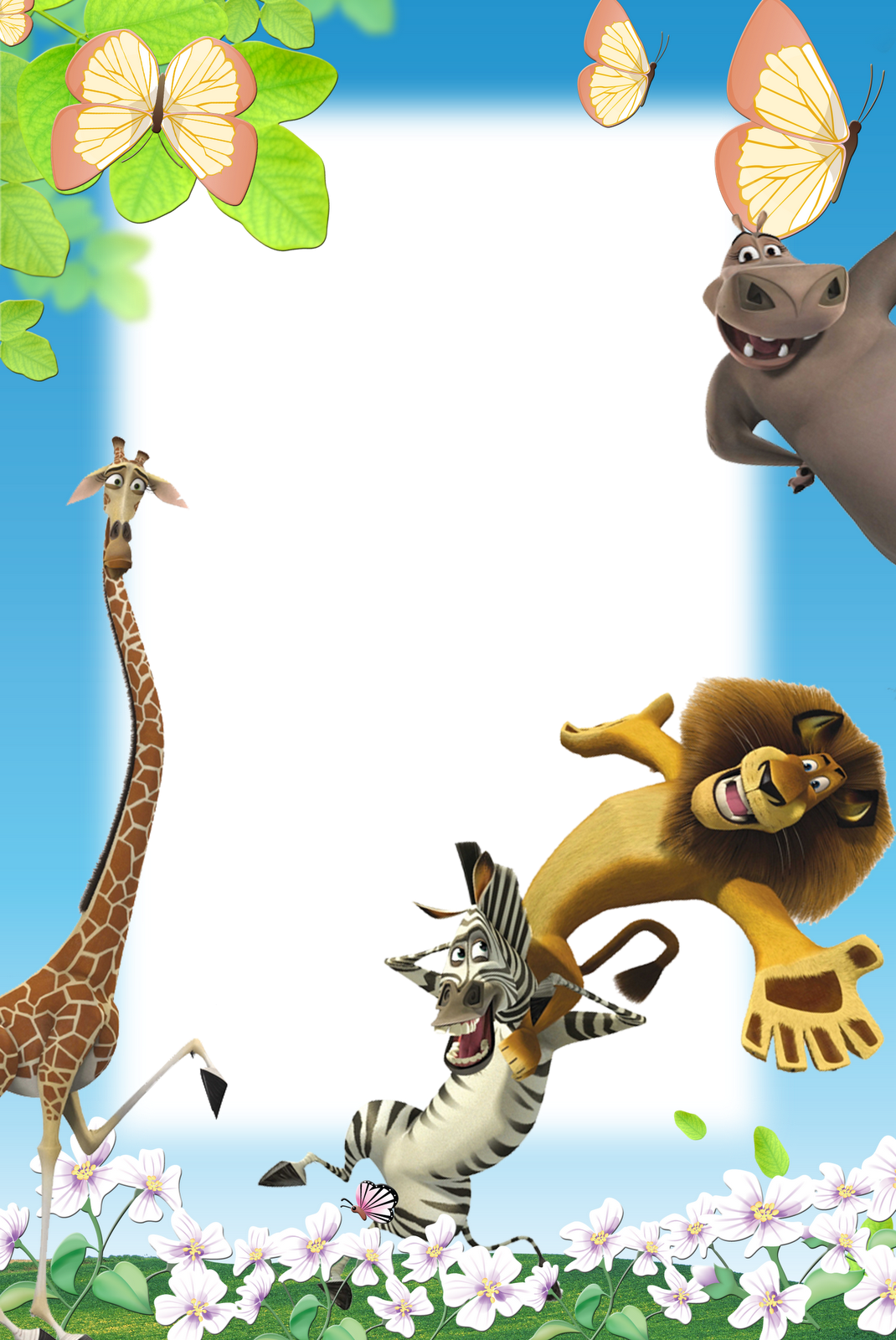 Etiquetas Para Lembrancinhas, Kit Para Festa Infantil, - Madagascar: The Movie Storybook (1070x1600), Png Download