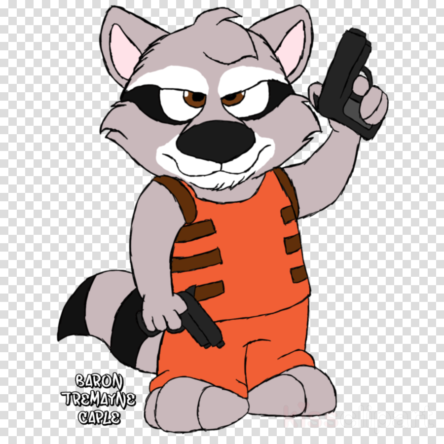 Cartoon Rocket Raccoon Clipart Rocket Raccoon Whiskers - Rocket Raccoon Cartoon (900x900), Png Download