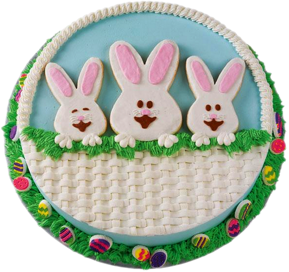 Tube Pâques - Easter Cakes (595x560), Png Download