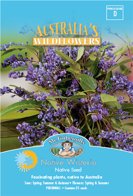 Mr Fothergill's Native Wisteria Flower Seeds - Mr Fothergills (800x800), Png Download