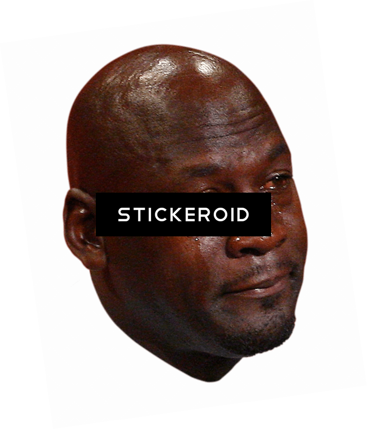 Michael Jordan Crying Meme - Crying Michael Jordan Mask By Rapmasks - 12" X 9" Waterproof (754x882), Png Download