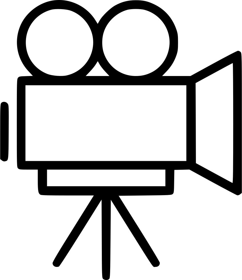 Clip Art Recoder Camcoder Camera Svg Png Icon Free - Video Camera Sketch (846x980), Png Download