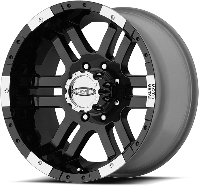 Moto Metal Rims Black (700x700), Png Download