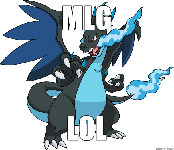 Mega Charizard X (610x527), Png Download