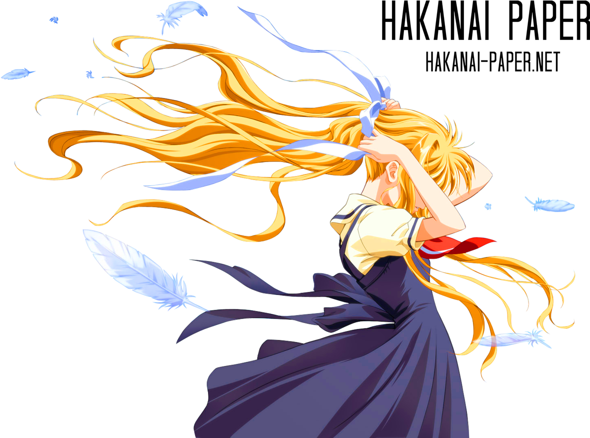 By Downloading/using Anime Papers Pngs/renders Means - Air The Movie (1280x918), Png Download
