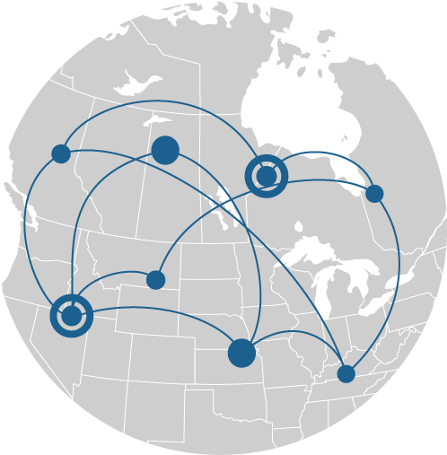 Borderless Support - Tomtom Map Of Canada & Alaska - Latest Map + 6 (600x600), Png Download
