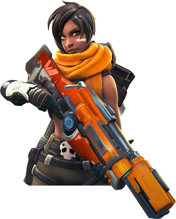 Png - Kinessa Paladins Png (563x701), Png Download