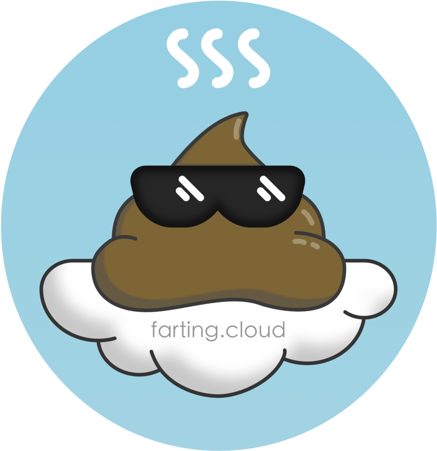 Round1 Fartcloud - Portable Network Graphics (1000x1012), Png Download