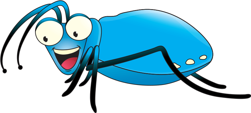 Tony The Beetle (869x520), Png Download