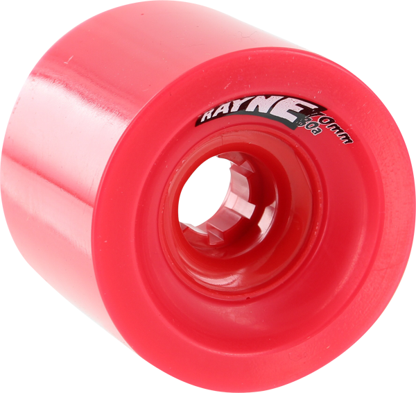Rayne Lust 70mm 80a Red/red - Rayne Lust Red Skateboard Wheels - 70mm 80a (set Of (600x566), Png Download