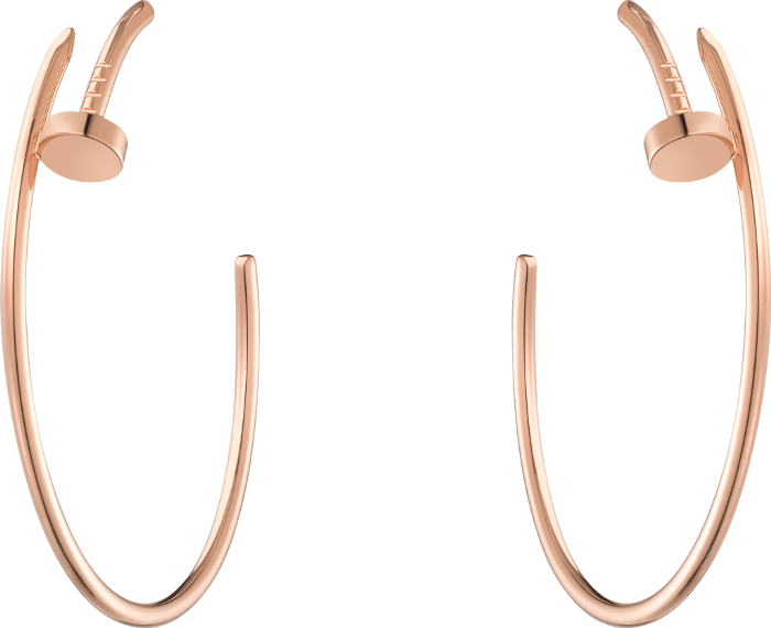 Pinterest - Boucle D Oreille Clou Cartier (700x570), Png Download