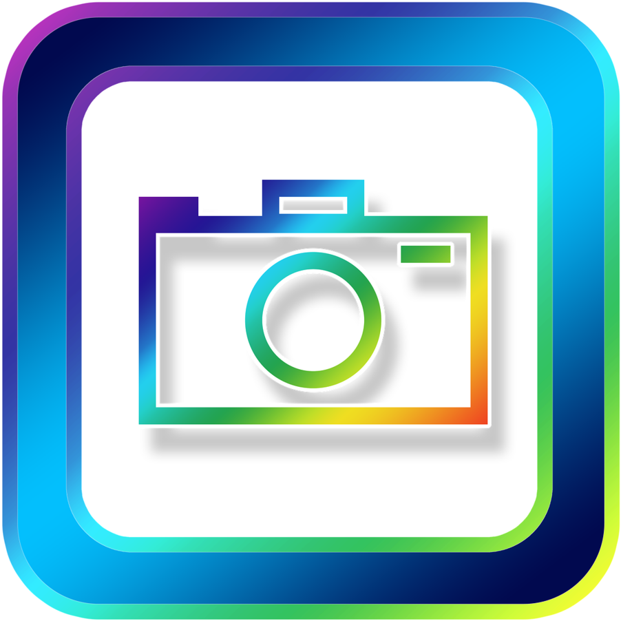 Icon Camera Photo, Computer Communication - Download Symbols (1024x1024), Png Download